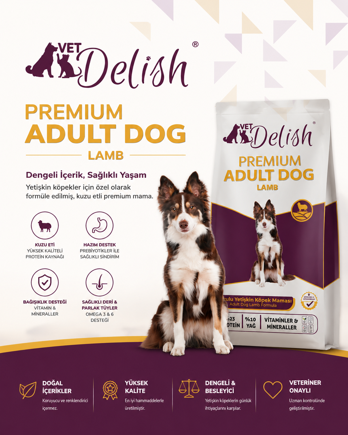 VetDelish | Evcil Hayvan Sağlığı, Beslenmesi ve Bakımı VetDelish Dog Detail