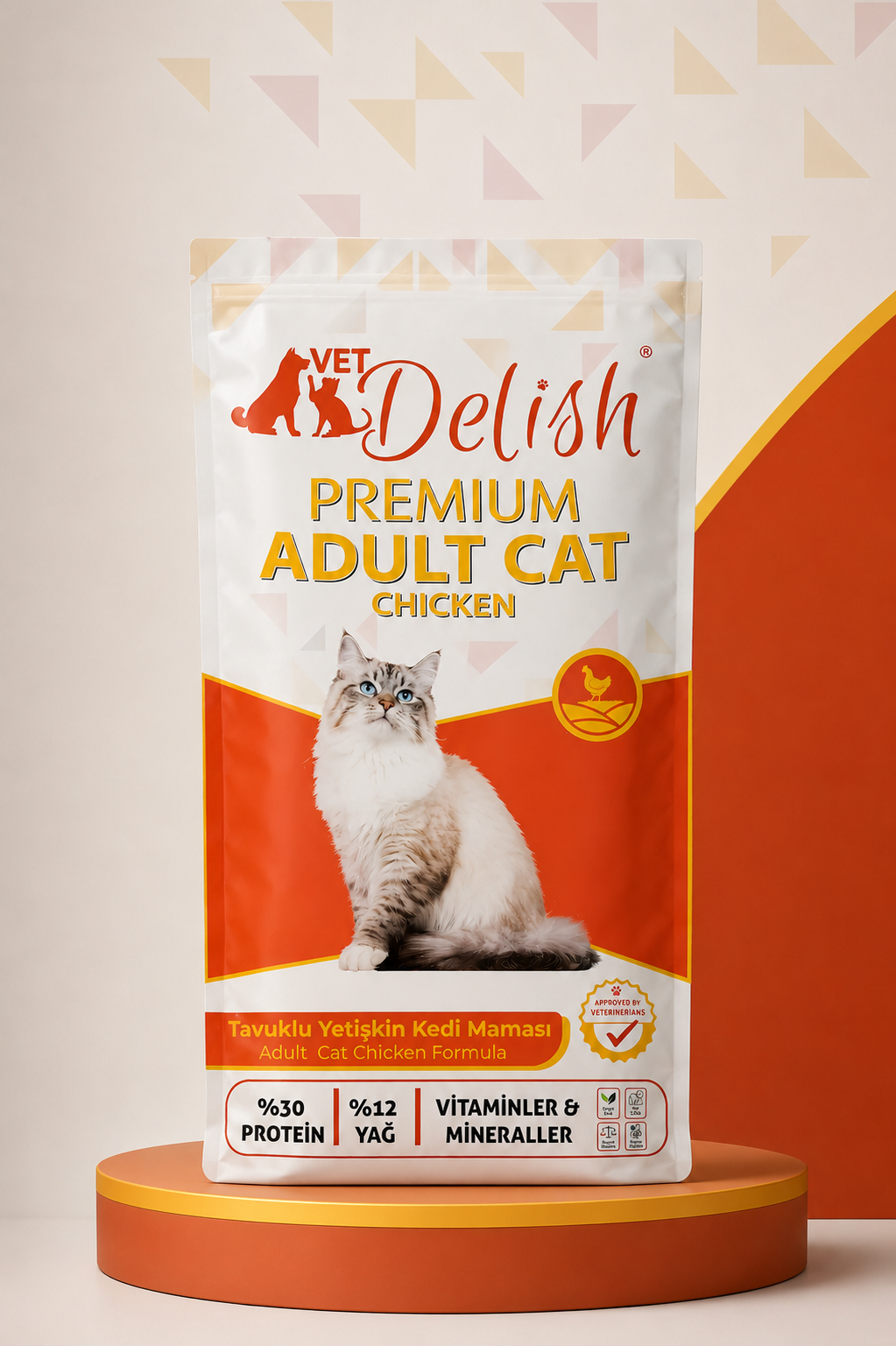 Adult Cat Chicken