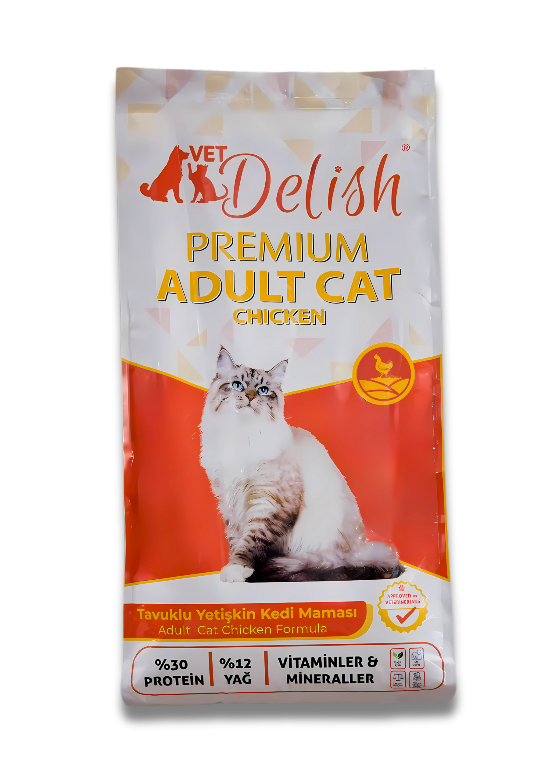 HAKKIMIZDA VetDelish Tavuklu Kedi Maması